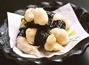 自然薯の揚げ物